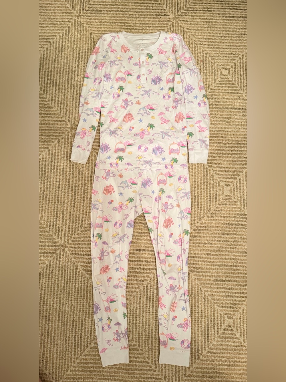 Stoney Clover Ln x Roller Rabbit Kids Hotel Tropical Pajamas